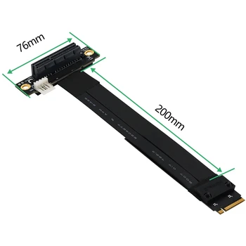 Vysoká Rýchlosť M. 2 NGFF NVMe Tlačidlo M PCIe 3.0 X4 Stúpačky Karty PCI Express