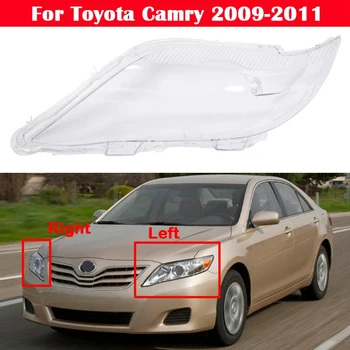 Pre Toyota Camry 2009 2010 2011 Auta Svetlometu Jasné, Kryt Objektívu vedúci svetlo lampy Tienidlo Shell