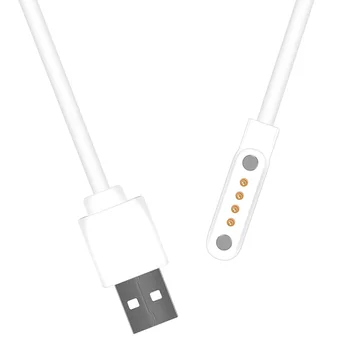 Pre Smart Hodinky 4 Pin Pohodlné Sacie Jednoduché Príslušenstvo Silné Nabíjací Kábel Magnetické Prenosný Univerzálny Stabilné USB Napájanie