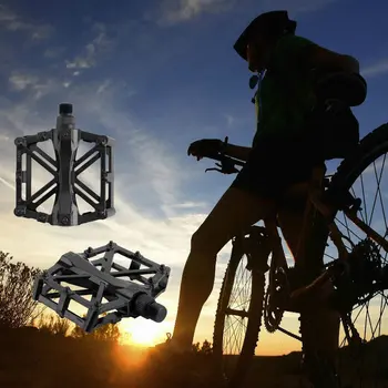 Horský Bicykel Pedále Ľahký Non-Slip Aluminum Alloy Pedále Bicykla Integrovaného Modelovania Cyklistické Doplnky