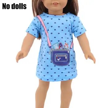 Bábika Oblečenie pre Bábiku Baby Oblečenie Oblečenie, Šaty, Sukne Pre 18 Detská Hračka Palcový Dievča American Doll Y4Q2