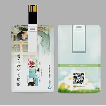 2018 Novinka seller 2.0 4GB 8GB 16GB Vlastné Logo USB Pero Jednotky kl ' úč Kreditnej Karty, USB Flash Disku, Elektronické Dary