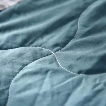 54 Zelené Modré Prešívanie Lete Cumlík Deka Umyté Polyester Textílie Mikrovlákna Šitie Tlač Twin Kráľovná Klimatizácia
