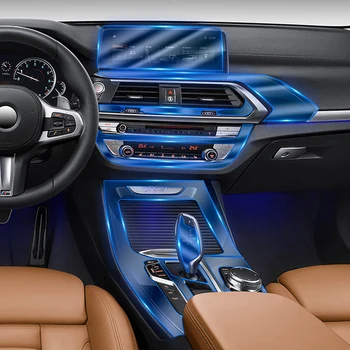 Pre BMW X3 X4 2020 2019 2018 2017 2011 TPU Nálepky Auto Palubnej Navigácie Ochranné Nálepky proti Poškriabaniu Film