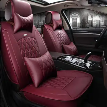 PU univerzálne autosedačky zahŕňa plnú obklopený sedadla pre Ford mondeo Focus 2 3 kuga Fiesta Okraji Explorer sedadla auta styling