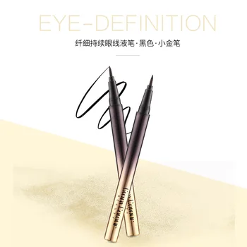 Magic color, nepremokavé, dlho-trvajúce očné linky, kórejská verzia silné farebné podanie tekuté očné linky malé zlaté pero