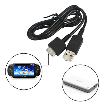 Horúce 2 v 1, USB Nabíjací Kábel Napájací Adaptér Drôt Plnenie Prenos Údajov Sync Kábel Linka Pre Sony PS Vita Pre PSV
