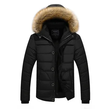 2020 Zimná Bunda Mens Novej Bežné Hrubé Parkas Kabát Outwear Vetrovka s Kapucňou Homme Jeseň pánske Tenké Oblečenie vrchné oblečenie & Coats