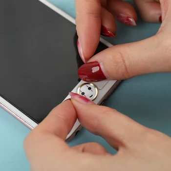 Karikatúra roztomilý Tlačidlo Domov Nálepka Pre iPhone 5 5S SE 6 6 7 8 Plus Pre Ipad vzduchu 2 mini Odtlačkov prstov Identifikácia Klávesnica