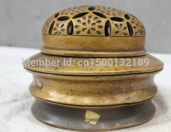 Xd 0063 Čínsky Porcelán Ľudovej Kultúry Ručné Mosadz Bronzová Socha kadidlo horák Socha
