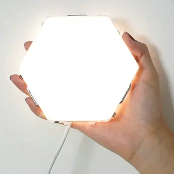 Dropship Modulárne LED Quantum Lampa Magnetické Pole Citlivé na Dotyk Nočné Svetlo Kreatívne Nástenné Svietidlo Pre Domáce Svadobné Dekorácie