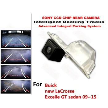 Pre Buick nové Lakros Excell GT sedan 09~15 Inteligentné Dynamické Trajektórie Zozadu na Zadnej strane Zálohy Sleduje Kamera Nočného Videnia