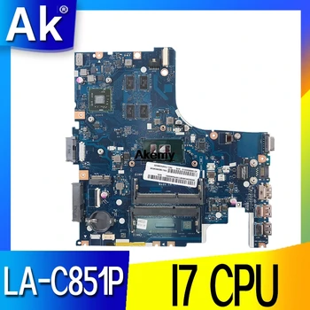LA-C851P Notebook základná doska Pre Lenovo Ideapad 500-14ISK pôvodnej doske I7-6500U s grafickej karty