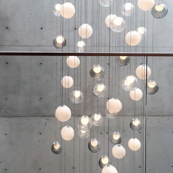 Moderný prívesok svetlá lano reštaurácia LED prívesok osvetlenie priemyselné svietidlo