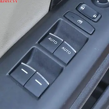BJMYCYY ABS 7PCS/SET Auto okno výťah tlačidlá zdobia flitrami Na Honda CIVIC 10. Kupé 2016-18 CRV C-RV 2017-19 príslušenstvo