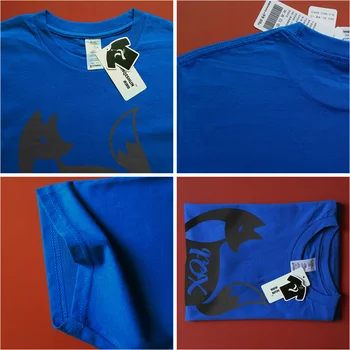 YUANQISHUN Značky Mužov Vtipné tričko Fox pánske T-Shirt Móda Tlačené Mens T-16 Farieb, Bavlna Tričko Krátky Rukáv Tričko XS-3XL