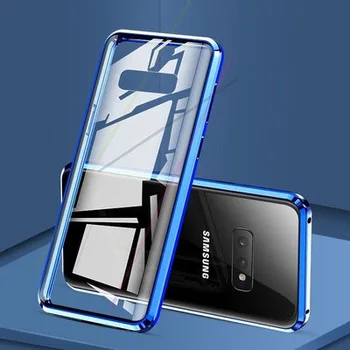 S8 Hliníkový Rám Magnet Ochranný Kryt Pre Samsung Galaxy S8plus Kovový Nárazník obal pre Samsung Galaxy S9 S9plus Nárazníka Prípade