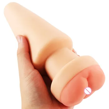 Muž masturbator pocket pussy análny hračky pre človeka mačička skutočná vagína sexuálne hračky pre mužov Análny dilatáciu zadok plug sex nástroje pre ženy