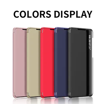 Smart Kože Flip Cover Telefón puzdro Na Huawei P40 Pro P30 Lite Nova 3 3i Česť 8X 10 20 Lite 10i 20i celkoveho Prípadoch Coque