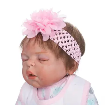 56 cm Realistické dievča Bábiku bebe reborn Plný Silikónové vinylové telo bábiky novorodenca bonecas nažive detail maľovanie môžete kúpať