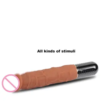 Sexuálne Produkty Dildo Vibrátor G-Spot Vibračný Stimulátor Klitorisu Nepremokavé Nabíjateľná AV Stick Dospelých, Sexuálne Hračky Pre Ženy