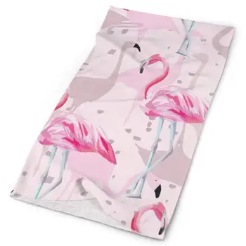 Čelenka Tropické Kvety Kvetinové Flamingo Voľne Žijúcich Zvierat Outdoor Šatku Maska Na Krku Návlek Hlavu Zábal Sweatband Športových Pokrývok Hlavy