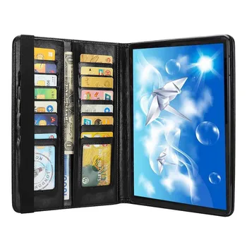Pre Samsung Galaxy Tab S4 10.5 palcový SM T830 T835 Karta S3 9.7 T820 T825 Business Folio Prípade PU Kožené Peňaženky Flip puzdro Smart Cover