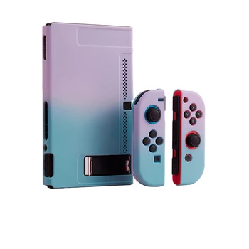 Odnímateľný Populárne Pre Nintendo Prepínač Ochranné puzdro Gradient NS Farbou Delené Drop-Dôkaz Prípade Pevného Ochranné puzdro