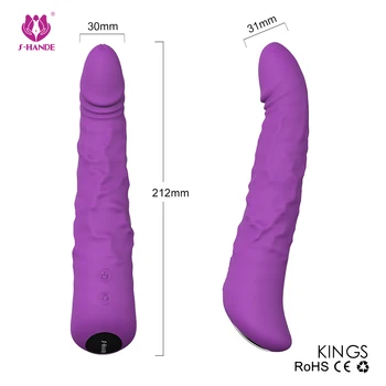 Sexuálne hračky pre vibrátor 9 typov vibrácií a rotácie pre ženy masturbácia plne silikónové a vodotesný pre ženy hračky