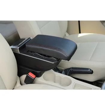 Lakťová opierka box Pre Hyundai I30 Centrálnej Konzoly Rameno Uchovávať obsah poľa držiak popolníka S Vzostup a Nadol Funkcia Auto Styling