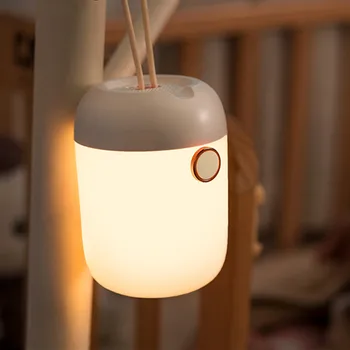 Kreatívne Prenosné LED Stolná Nočné Svetlo Domov Spálňa Posteli Ploche Stmievateľné USB Lampa stolná Lampa