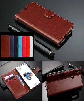 Redmi S2 Coque Peňaženky Flip PU Kožené Kryt + Silikónové Späť Prípade Pre Xiao Redmi S2 5.99