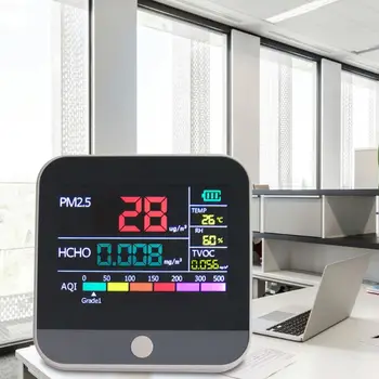 PM2. 5 Formaldehyd Detektor Kvality Ovzdušia Monitor Prachu Snímač LCD Znečistenia Tester