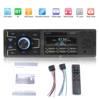 3.2 palcový Bluetooth, AUX-in, USB, FM Rádio Prijímač, SWM-S1 Jednotného 1 DIN Auto Stereo Auto Audio Strednej FM Auto Stereo