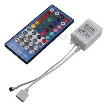 RGBW RGBWW DC12-24V 40 Kľúč 5Pin IR Diaľkové ovládanie pre 5050 LED Pixelov Pásy/Panel Svetlo / Stropná Lampa