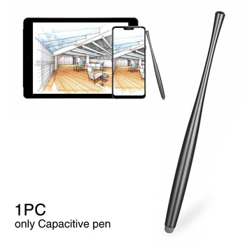Dotykový Stylus Pen Praktické Slim Kapacitný Ceruzka Pre Telefón, Tabliet Písanie Výmena Darov Univerzálne Kovové Príslušenstvo