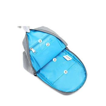 Módne pánske program Messenger Tašky Multi-vrecko Šatka Tašky cez Rameno Bežné Hrudníka Pack Cestovné Crossbody Tašky Muž Aktovka Muž Rameno