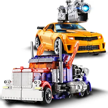 22-27 CM Najnovšie Zliatiny Kovov Transformer Movie 5 Hračky Anime Akcie Obrázok Robot Auto Dinosaura Model Chlapec Hračka Darčeky Anime Obrázok