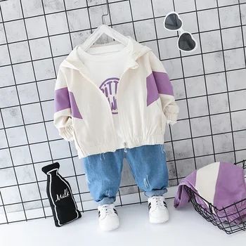 Dojčenské Oblečenie Pre Dievčatká Oblečenie Set3pcs Jeseň Zima Novorodenca Chlapci Oblečenie T-tričko+Nohavice Oblečenie Vyhovovali Detské Kostýmy
