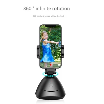 Smart Stúpenec Gimbal 360-stupeň Mobilný Telefón Stabilizátor s Rozpoznávanie tvárí, Sledovanie Batérie nie sú súčasťou