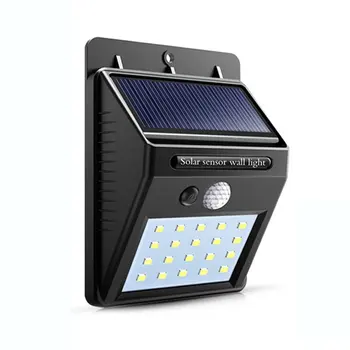 20/30 LED Solárne Svetlo PIR Snímač Pohybu Solárne Záhradné Osvetlenie, Vonkajšie Nepremokavé Energeticky Úsporné Nástenné Lampy Dvore