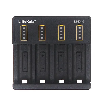 LiitoKala Lii-16340 nabíjačku 3,7 V 4.2 V Nabíjateľné batérie CR123A CR123 Nabíjačku 16340 Nabíjačky