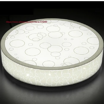 Biela / teplá biela 110v-220v akryl led stropné svietidlo 36w Dia.400mm led spálňa lampa 36w s diaľkovým ovládačom môže byť dimable