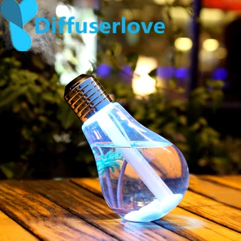 Diffuserlove 400 ml LED Lampa Zvlhčovač Vzduchu Esenciálny Olej Difúzor Rozprašovač Osviežovač Vzduchu Hmly Makerwith LED Nočné Svetlo pre Domáce