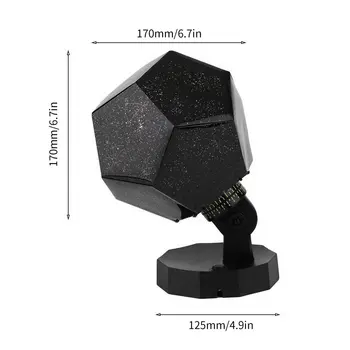 ICOCO Nebeské Hviezdy Astro Neba, Kozmu Nočné Svetlo Projektora Lampa Hviezdna Spálňa Romantický Domova Drop Shipping Dodávateľa