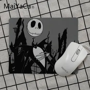 MaiYaCa Módne nočná mora Pred Halloween Vianoce Gumová Myš Odolné Ploche Mousepad office príslušenstvo herné podložka pod myš