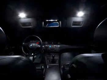 18pcs bez Chýb Biele Premium Interiérové LED Svetla Kit pre Audi A5 S5 RS5 B8 (2008-2013) S +Inštalačné Nástroje