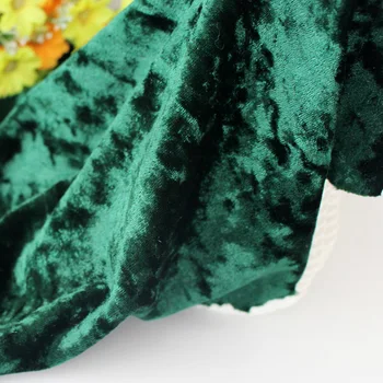 160X100CM Coloful Velvet Textílie pre Svadobné Party Šaty, Sukne, Blúzky, Materiály Domov, HOBBY Ručné Príslušenstvo Vianočné Textílie