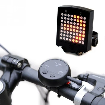 Požičovňa Bezdrôtové Diaľkové Ovládanie Zase Signál Zadné Svetlo S Usb Nabíjateľné Požičovňa Výstražné Svetlo Na Bicykel Brzdové Svetlo Na Koni Zariadenia
