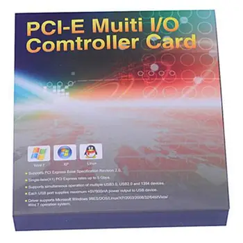 PCI-E sériové karty pcie slot karty PCI Express RS232 rozhranie priemyselnej rozšírenie portov PCI E k RS232 port pridať na karty